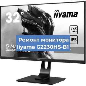 Ремонт монитора Iiyama G2230HS-B1 в Екатеринбурге